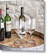 Wine Tasting Metal Print