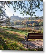 Winona Gift - Seat With A View Metal Print