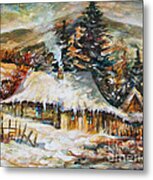 Winter Magic Metal Print