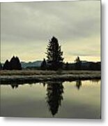 Winter River 6 Metal Print