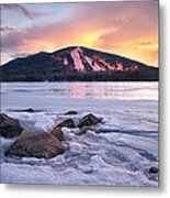 Winter Sky Metal Print