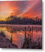 Winter Sunrise Metal Print