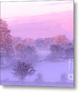 Wintery Irish Countryside Metal Print