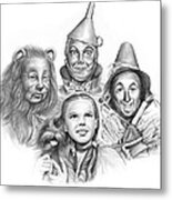 Wizard Of Oz Metal Print