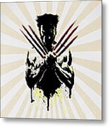 Wolverine Metal Print