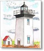 Wood End Lighthouse - Massachusetts Metal Print
