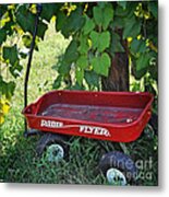 Working Wheels Metal Print