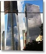 World Trade Center Twin Tower Metal Print