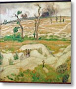 World War I, The Somme Metal Print
