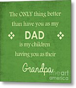 Father's Day Metal Print