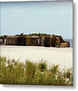 Wwii Bunker Metal Print