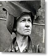 Wwii Rosie The Riveter Metal Print