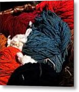 Yarn Colors - Sturbridge Village Metal Print