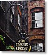 Ye Olde Pub Metal Print