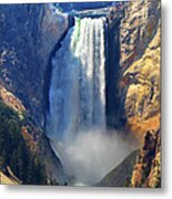 Yellowstone Falls Metal Print