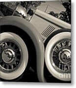 Yesterwheels Metal Print