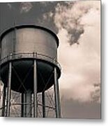 Yet Another Water Tower Metal Print