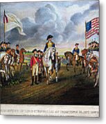 Yorktown: Surrender, 1781 Metal Print