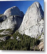 Yosemite Granite Mountains Metal Print