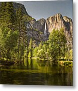 Yosemite Valley Near Dusk Metal Print