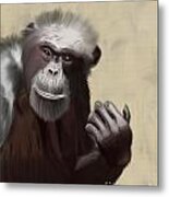 You Say Something Metal Print