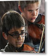 Young Musicians Impression #45 Metal Print