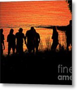 Youthful Sparks Metal Print