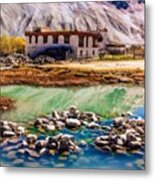 Zanskari House Metal Print