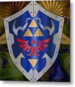 Hylian Zelda Shield Digital Art by Becca Buecher - Pixels