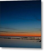 Zen Morning At Ghost Channel Metal Print