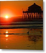 Sunset Thoughts Metal Print