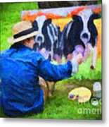 Cow Art #1 Metal Print