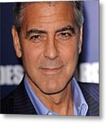 George Clooney At Arrivals For The Ides #1 Metal Print