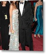 George Clooney, Sarah Larson Wearing #1 Metal Print