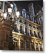 Hotel De Ville In Paris 2 Metal Print