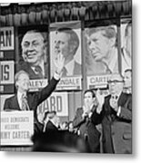 Jimmy Carter And Mayor Richard J. Daley #1 Metal Print