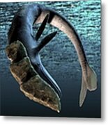 Leviathan Sea Monster, Artwork #1 Metal Print