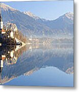 Morning At Lake Bled #1 Metal Print