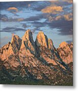 Organ Mountains Near Las Cruces New Metal Print