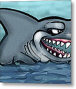 Shark Metal Print