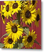 So Many Sunflowers #1 Metal Print