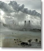 Svartsengi Geothermal Power Plant #1 Metal Print