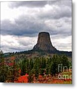 The Devils-tower Wy #1 Metal Print
