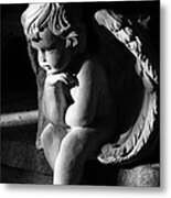 Thoughtful Cherub #1 Metal Print