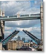 Tower Bridge Opening #1 Metal Print