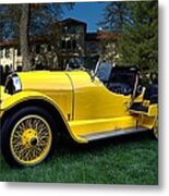 1920 Kissell Silver Special Speedster Gold Bug Metal Print