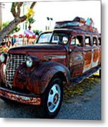 1939 Chevy Sedan Limo Metal Print