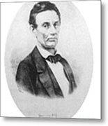 Abraham Lincoln, 16th American President #2 Metal Print