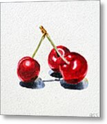 Cherries #2 Metal Print