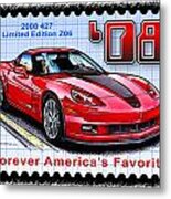 2008 427 Limited Edition Z06 Metal Print